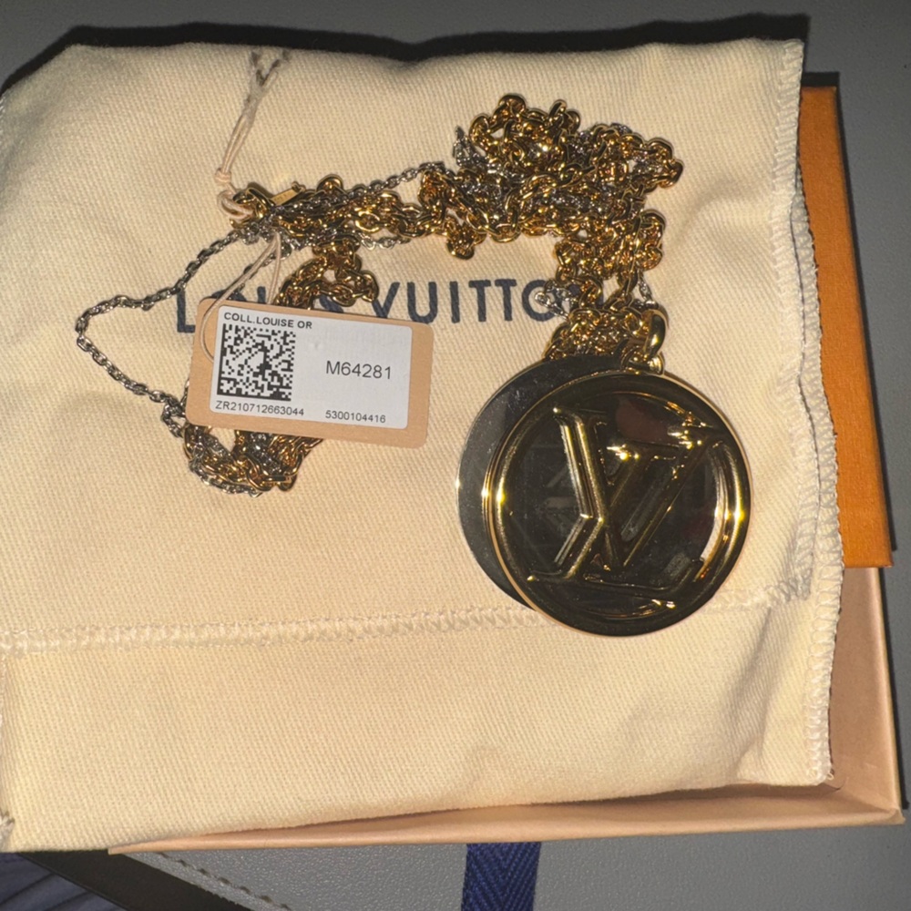 Louis Vuitton collier Louise necklace